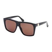 Max Mara Prism Sunglasses Black/Brown Black, Unisex