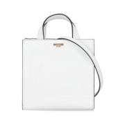 Moschino Tote Bags White, Dam