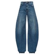 Pinko Loose-fit Jeans Blue, Dam