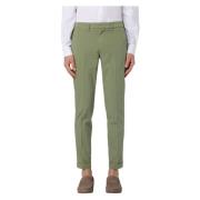 Fay Slim-fit Trousers Green, Herr