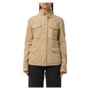 Fay Light Jackets Beige, Dam