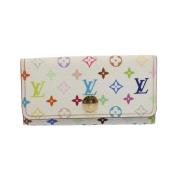 Louis Vuitton Vintage Pre-owned Canvas nyckelhllare White, Dam