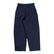 SKY High Farm Wide Trousers Blue, Herr