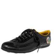 Gucci Vintage Pre-owned Laeder sneakers Black, Dam