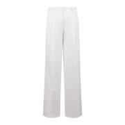 N21 Wide Trousers White, Dam