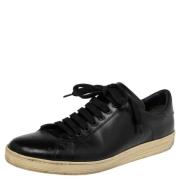 Tom Ford Pre-owned Pre-owned Laeder sneakers Black, Dam