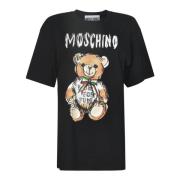 Moschino Snygga T-shirts och Polos Black, Dam