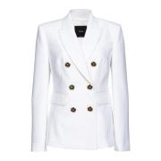 Pinko Stilfull Suit Jacket och Blazer White, Dam