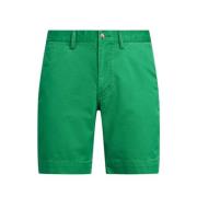Polo Ralph Lauren Stretch Bomull Cruise Green Shorts Green, Herr