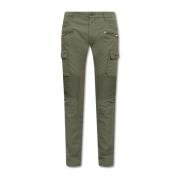 Balmain Trousers Green, Herr