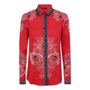 Etro Casual Shirts Red, Dam