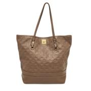 Louis Vuitton Vintage Pre-owned Laeder totevskor Brown, Dam