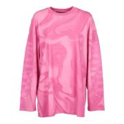 Rotate Birger Christensen Long Sleeve Tops Pink, Dam