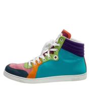 Gucci Vintage Pre-owned Satin sneakers Multicolor, Dam