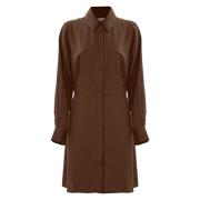 Kocca Shirt Dresses Brown, Dam