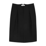 Ami Paris Midi Skirts Black, Dam