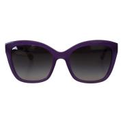 Dolce & Gabbana Lila Dam Solglasögon med UV-skydd Purple, Dam