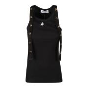 The Attico Sleeveless Tops Black, Dam