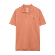 Ecoalf Polo Shirts Orange, Herr