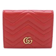 Gucci Vintage Pre-owned Laeder plnbcker Red, Dam