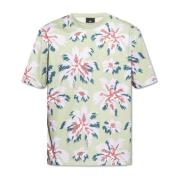 PS By Paul Smith Tryckt T-shirt Green, Herr