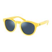 Ralph Lauren PH 4184 Sunglasses Shiny Yellow/Blue Yellow, Herr