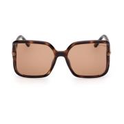 Tom Ford Klassiska Fjäril Solglasögon Brun Havana Brown, Unisex