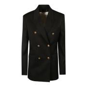 Golden Goose Double-Breasted Coats Black, Dam