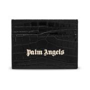 Palm Angels Korthållare med logotyp Black, Herr