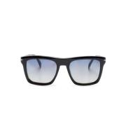 Eyewear by David Beckham Svarta solglasögon med tillbehör Black, Herr