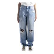 Calvin Klein Loose-fit Jeans Blue, Dam