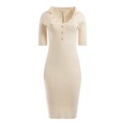 Guess Knitted Dresses Beige, Dam