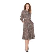 Hugo Boss Midi Dresses Multicolor, Dam