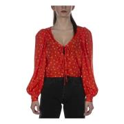 Levi's Blouses Red, Dam