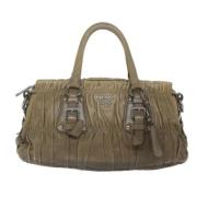 Prada Vintage Pre-owned Laeder prada-vskor Brown, Dam