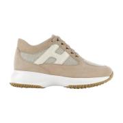 Hogan Sneakers Beige, Dam