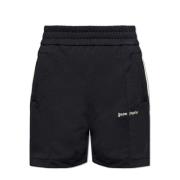 Palm Angels Shorts med logotyp Black, Herr