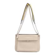 Marni Pre-owned Pre-owned Laeder crossbodyvskor Beige, Dam