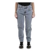 Amish Loose-fit Jeans Blue, Dam