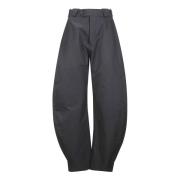Made IN Tomboy Wide Trousers Black, Dam