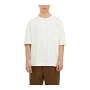 Lemaire T-Shirts White, Herr