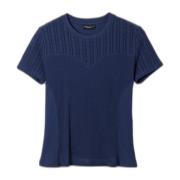 Desigual T-Shirts Blue, Dam
