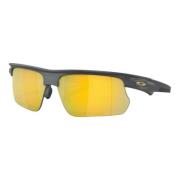 Oakley Sportiga Rektangulära Solglasögon Prizm 24k Black, Unisex