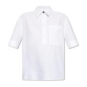Jil Sander Skjorta med korta ärmar White, Dam