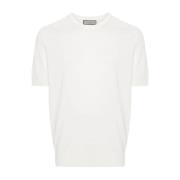 Canali T-Shirts White, Herr