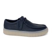Clarks Laced Shoes Blue, Herr
