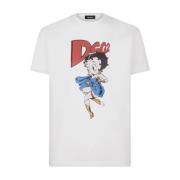 Dsquared2 T-Shirts White, Herr