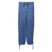 Isabel Marant Loose-fit Jeans Blue, Dam