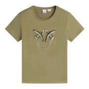 Pinko T-Shirts Green, Dam