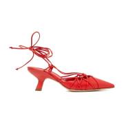 Vic Matié High Heel Sandals Red, Dam